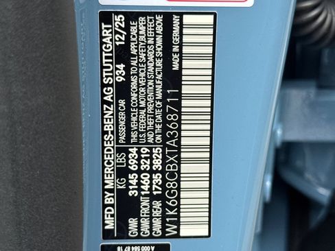 New 2026 Mercedes-Benz S 63 AMG S image 20