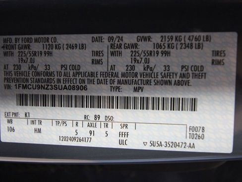 Used 2025 Ford Escape ST-Line Elite w/ Tech Pack #1 image 42