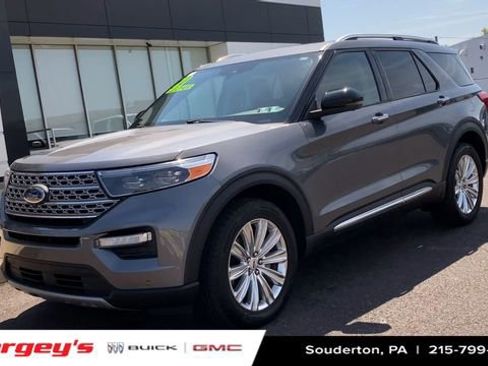 Used 2021 Ford Explorer Limited w/ Equipment Group 301A AWD/4WD image 3