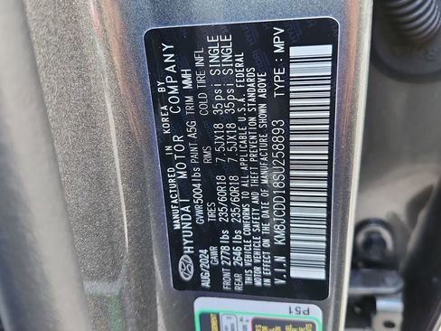Certified 2025 Hyundai Tucson SEL AWD/4WD image 43