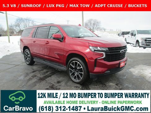 Used 2023 Chevrolet Suburban RST w/ Luxury Package image 1