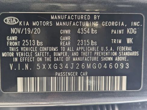 Used 2021 Kia K5 EX FWD image 28