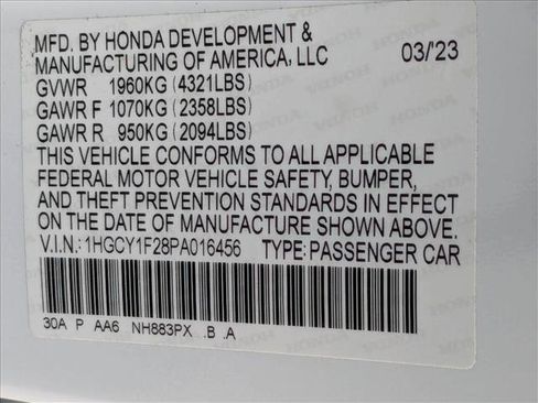Used 2023 Honda Accord LX image 23