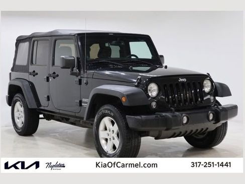 Used 2014 Jeep Wrangler Unlimited Sport w/ Quick Order Package 24S AWD/4WD image 1