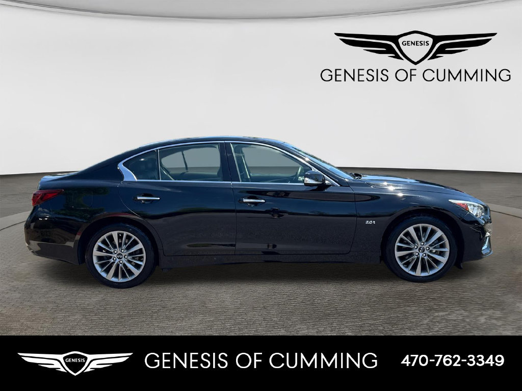 Used 2018 INFINITI Q50 Luxe w/ Essential Package (2.0T Luxe) AWD/4WD image 9