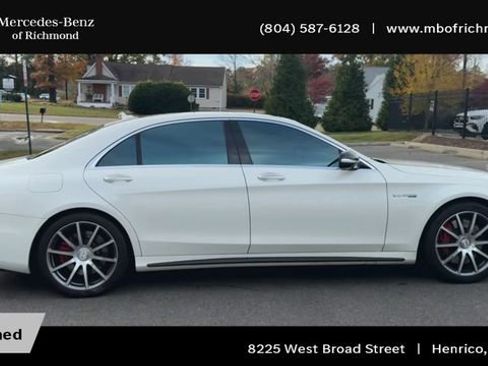 Used 2019 Mercedes-Benz S 63 AMG S 4MATIC Sedan image 3