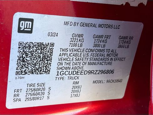 Used 2024 Chevrolet Silverado 1500 RST w/ RST All Star Premium Package image 34