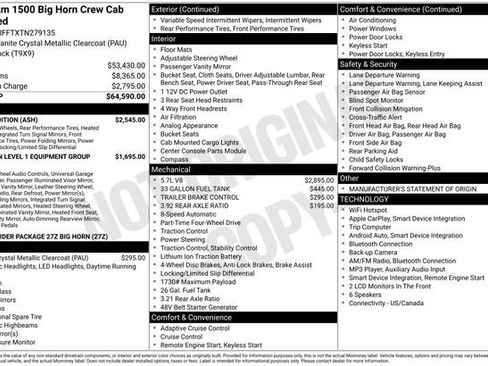 Used 2026 RAM 1500 Big Horn w/ Night Edition AWD/4WD image 13