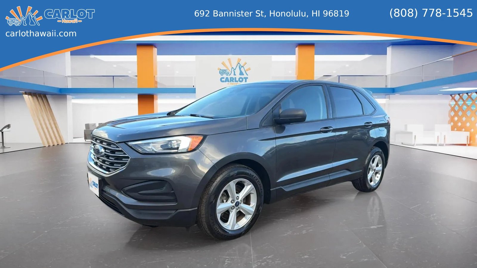Used 2021 Ford Edge Titanium w/ Cargo Accessory Package FWD image 15