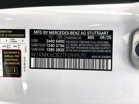 Used 2026 Mercedes-Benz CLE 53 AMG 4MATIC Cabriolet image 33