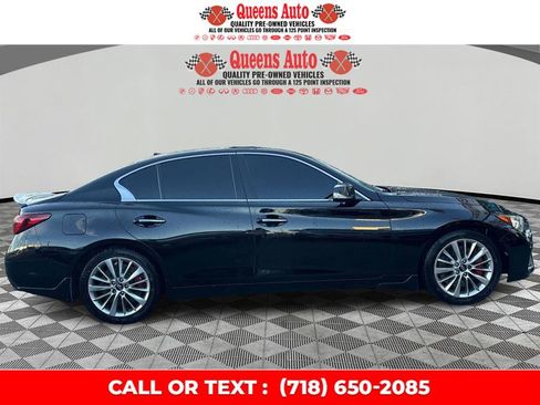 Used 2021 INFINITI Q50 Luxe w/ Cargo Package AWD/4WD image 8