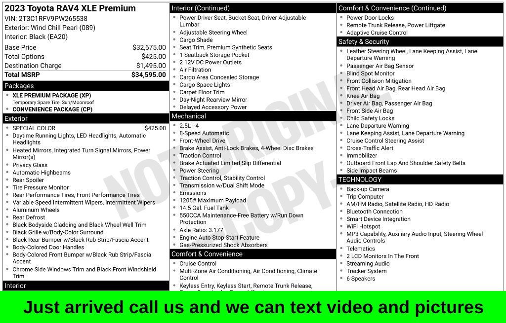 Used 2023 Toyota RAV4 XLE Premium FWD image 1