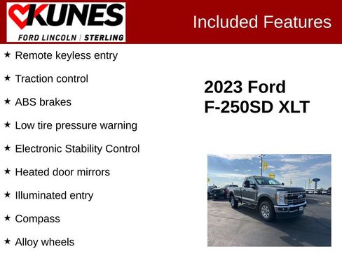 Used 2023 Ford F250 XLT AWD/4WD image 2