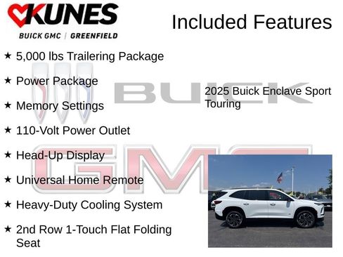 New 2025 Buick Enclave Sport Touring w/ Power Package image 3