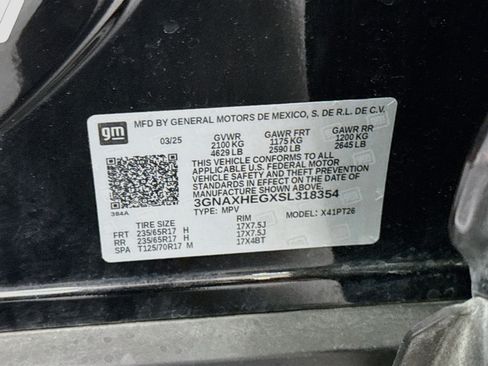 Used 2025 Chevrolet Equinox LT FWD image 12