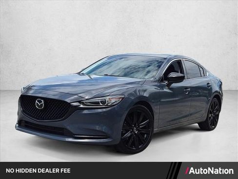 Used 2021 MAZDA MAZDA6 Carbon Edition FWD image 1