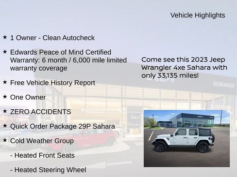 Used 2023 Jeep Wrangler Unlimited Sahara w/ Cold Weather Group AWD/4WD image 11