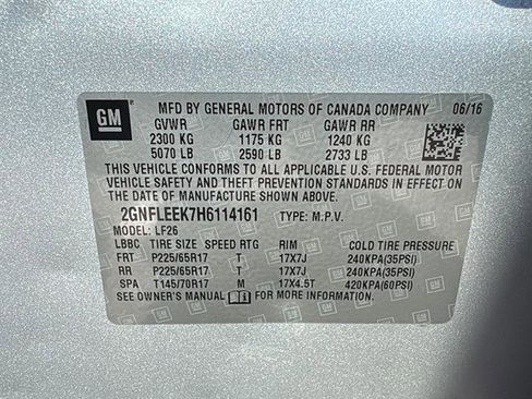 Used 2017 Chevrolet Equinox LS AWD/4WD image 27