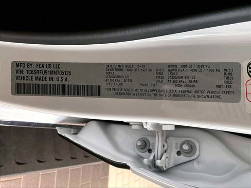 Used 2021 RAM 1500 TRX w/ TRX Level 2 Equipment Group image 36