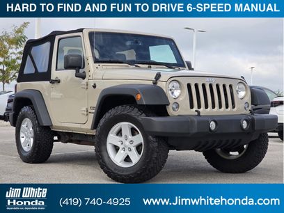 Used 2016 Jeep Wrangler Sport w/ Quick Order Package 23S