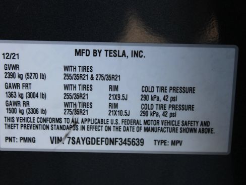 Used 2022 Tesla Model Y Performance AWD/4WD image 15