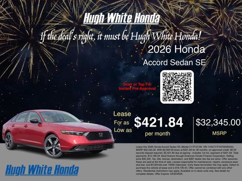 New 2026 Honda Accord SE image 3