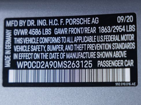 Certified 2021 Porsche 911 Turbo S AWD/4WD image 36
