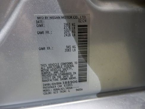 Used 2024 Nissan Altima 2.5 SV image 25