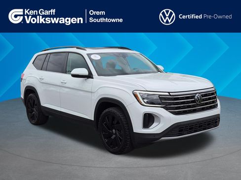 Used 2024 Volkswagen Atlas SE w/ Panoramic Sunroof Package AWD/4WD image 1