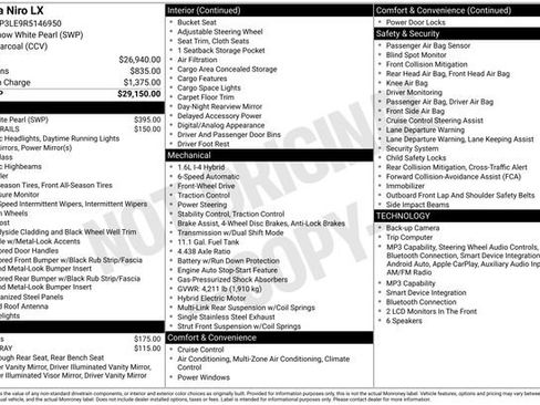 Certified 2024 Kia Niro LX FWD image 34