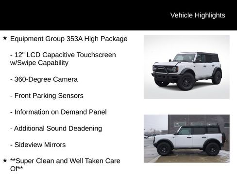 Used 2022 Ford Bronco Wildtrak image 6