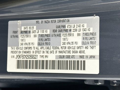 Used 2025 MAZDA CX-5 Carbon Edition AWD/4WD image 12