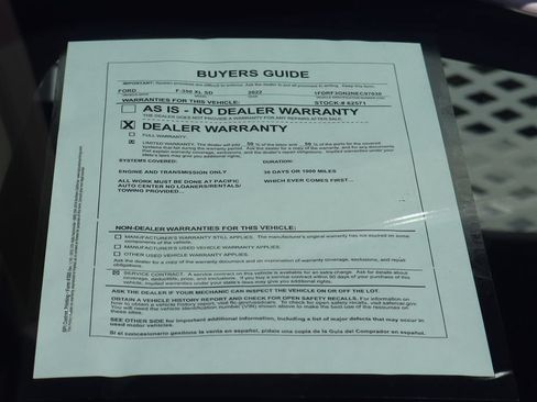 Used 2022 Ford F350 XL w/ Power Equipment Group RWD image 61