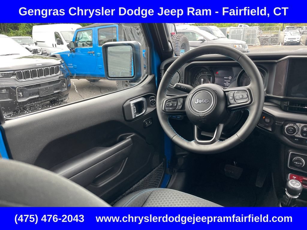 Certified 2025 Jeep Wrangler Unlimited Rubicon 4xe w/ Safety Group AWD/4WD image 61