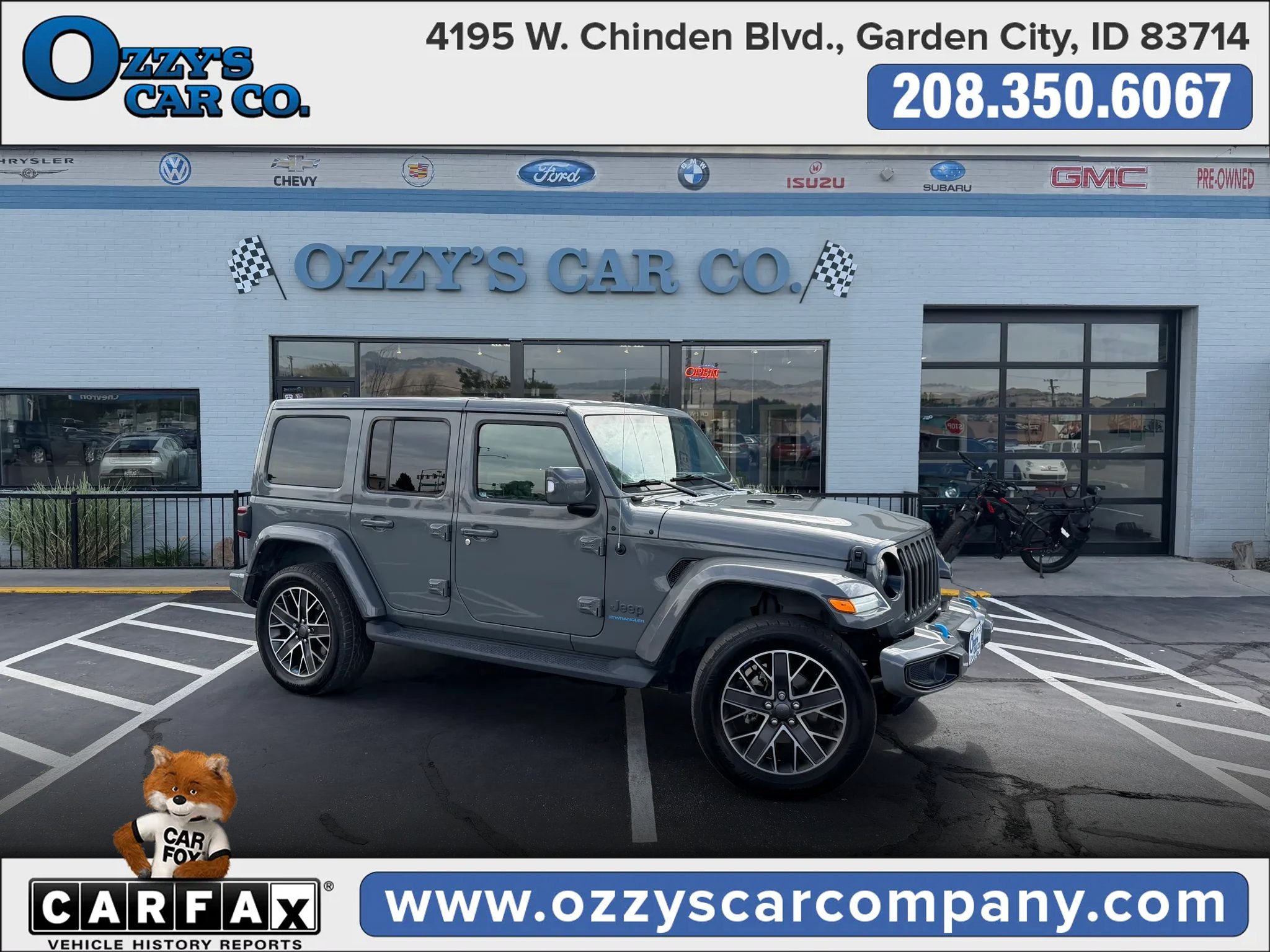 Used 2023 Jeep Wrangler Unlimited Sahara AWD/4WD image 1
