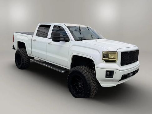 Used 2015 GMC Sierra 1500 SLT w/ SLT Crew Cab Value Package AWD/4WD image 2