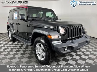 Used 2021 Jeep Wrangler Unlimited Sport w/ Sun And Sound Package AWD/4WD video 1