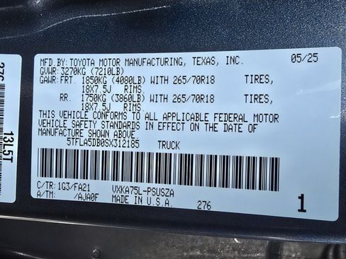 Used 2025 Toyota Tundra SR5 image 11