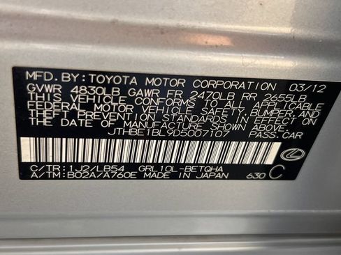 Used 2013 Lexus GS 350 w/ F Sport Pkg RWD image 37