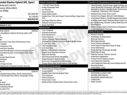 New 2025 Hyundai Elantra SEL image 26