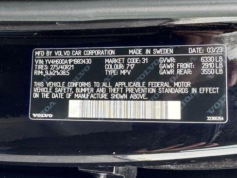 Used 2023 Volvo XC90 T8 Ultimate w/ Protection Package image 27