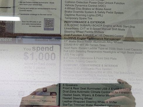 New 2026 Subaru Crosstrek 2.5i Wilderness image 16