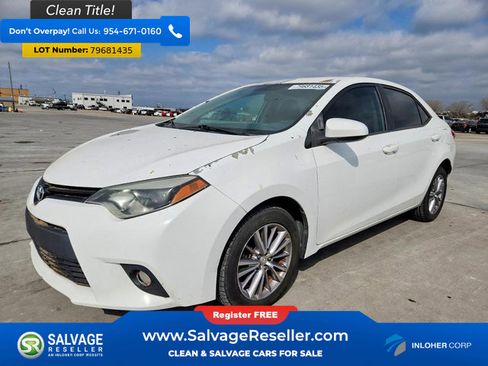 Used 2014 Toyota Corolla LE image 1