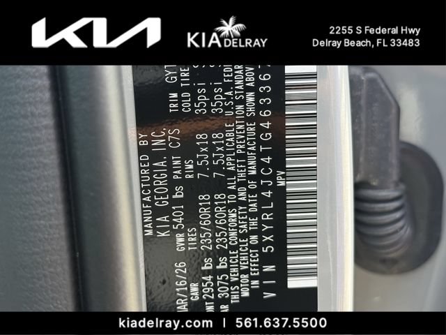 New 2026 Kia Sorento S FWD image 30