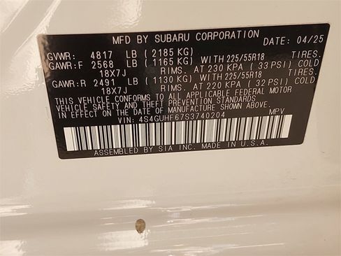 Certified 2025 Subaru Crosstrek 2.5i Sport image 31