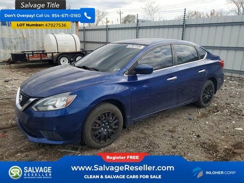 Used 2017 Nissan Sentra SV FWD image 1