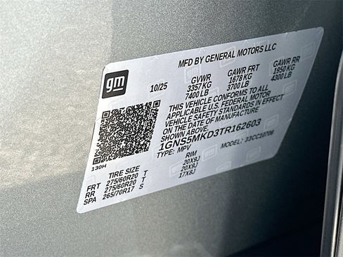 New 2026 Chevrolet Tahoe LS image 21