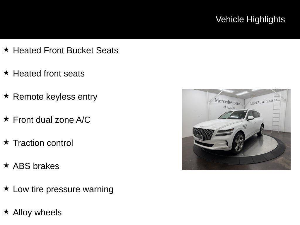 Used 2023 Genesis GV80 2.5T w/ Prestige Package AWD/4WD image 6