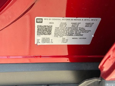 Used 2025 Chevrolet Equinox RS w/ Safety and Technology Package FWD image 10