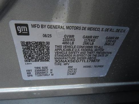 New 2026 Chevrolet Equinox ACTIV w/ LPO, Floor Liner Package image 15